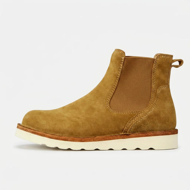 Bottine chelsea cuir daim homme quotidien - Vue 1 - Bottine