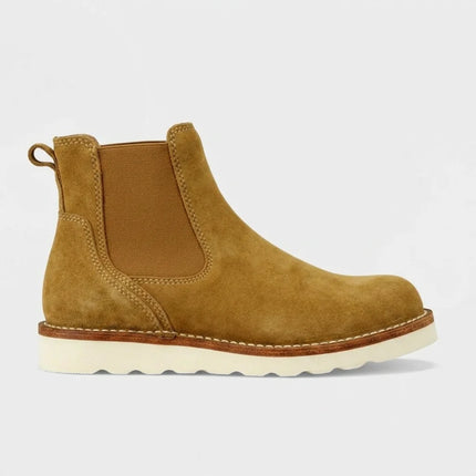 Bottine chelsea cuir daim homme quotidien - Vue 1 - Bottine