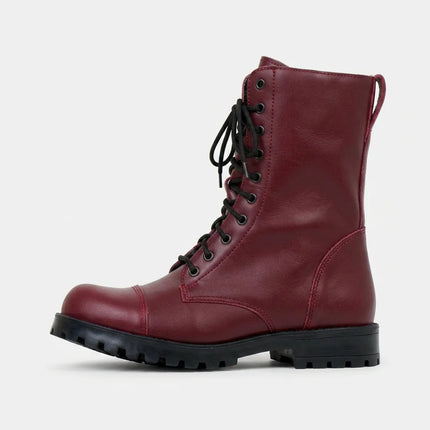 Bottine cuir hiver femme élégante - Vue 3 - Bottine