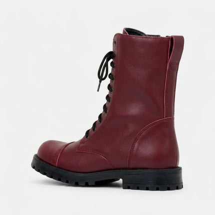 Bottine cuir hiver femme élégante - Vue 6 - Bottine