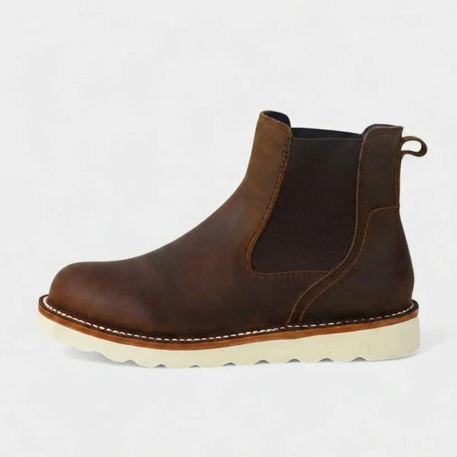 Bottine cuir homme élégante décontractée - Vue 1 - Bottine
