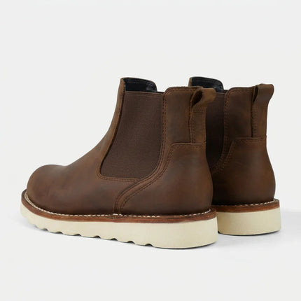 Bottine cuir homme élégante décontractée - Vue 3 - Bottine