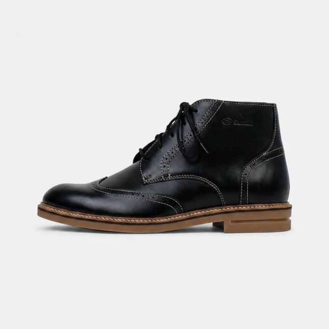 Bottine cuir homme élégante lacets - Vue 1 - Bottine