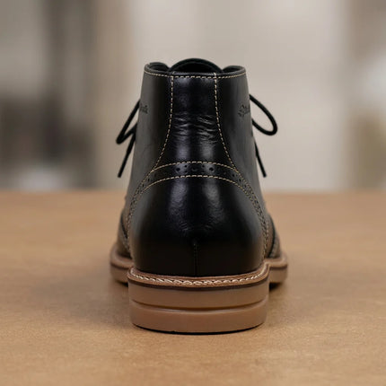 Bottine cuir homme élégante lacets - Vue 2 - Bottine