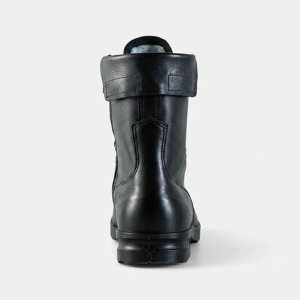 Bottine cuir homme style combat robuste - Vue 3 - Bottine