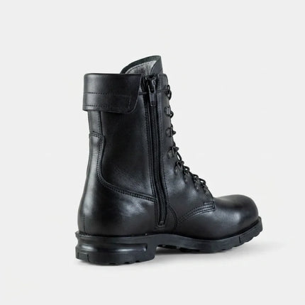 Bottine cuir homme style combat robuste - Vue 4 - Bottine