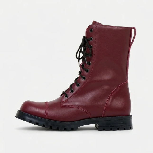 Bottine cuir quotidien robuste femme - Vue 1 - Bottine