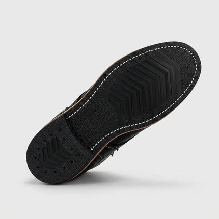Bottine cuir quotidien style vintage homme - Vue 3 - Bottine