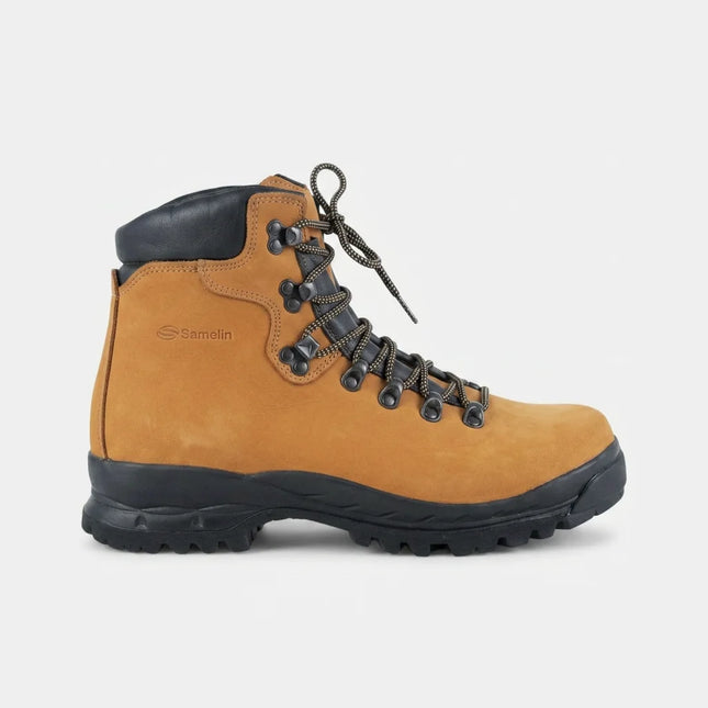Bottine cuir randonnée robuste imperméable - Vue 1 - Bottine
