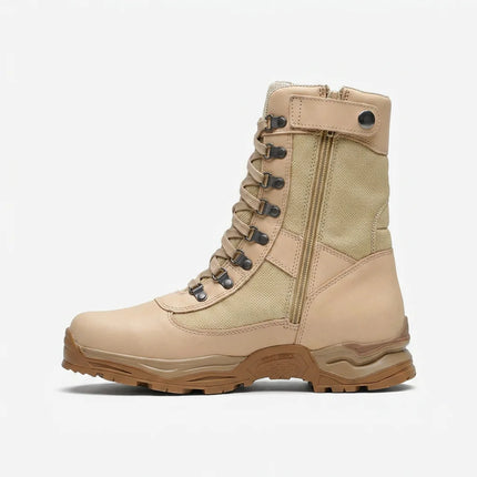 Bottine cuir robuste randonnée hiver homme - Vue 1 - Bottine