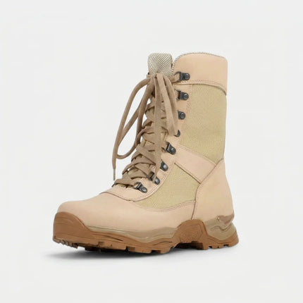 Bottine cuir robuste randonnée hiver homme - Vue 2 - Bottine