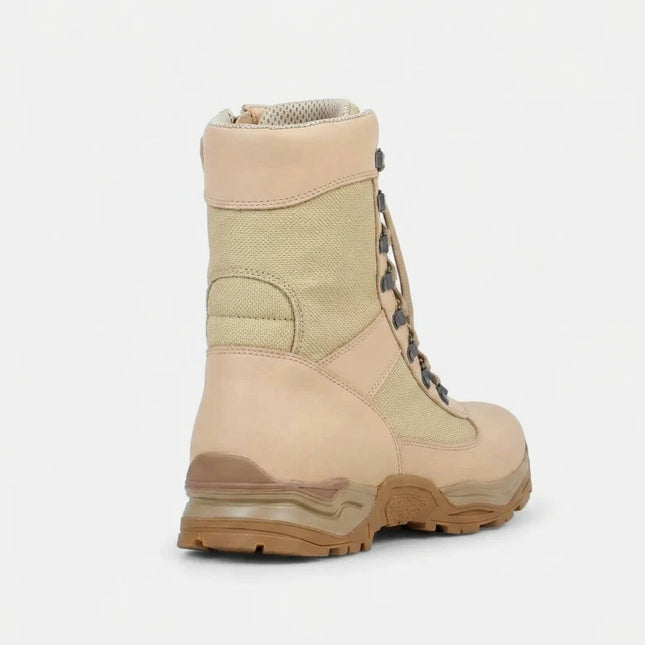 Bottine cuir robuste randonnée hiver homme - Vue 3 - Bottine