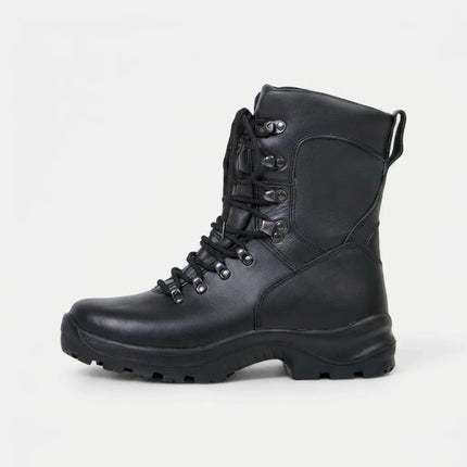 Bottine cuir robuste style combat quotidien - Vue 4 - Bottine