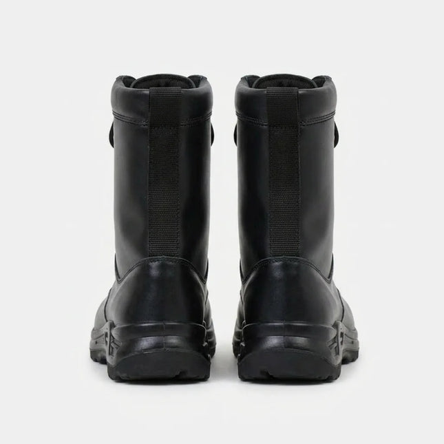 Bottine cuir robuste style combat unisexe - Vue 5 - Bottine