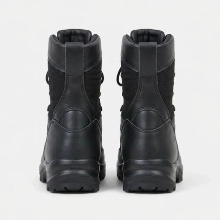 Bottine cuir robuste style urbain unisexe - Vue 3 - Bottine