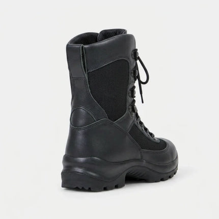 Bottine cuir robuste style urbain unisexe - Vue 4 - Bottine
