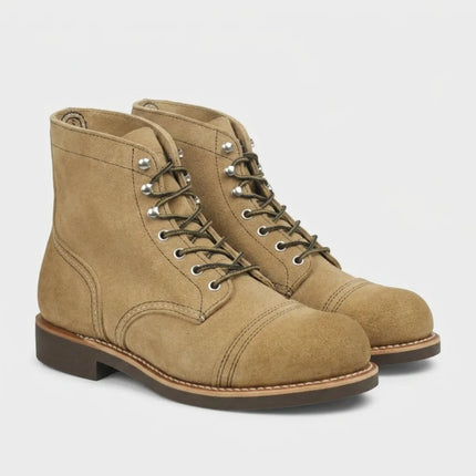 Bottine cuir suédé quotidien élégante homme - Vue 3 - Bottine