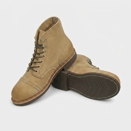 Bottine cuir suédé quotidien élégante homme - Vue 5 - Bottine