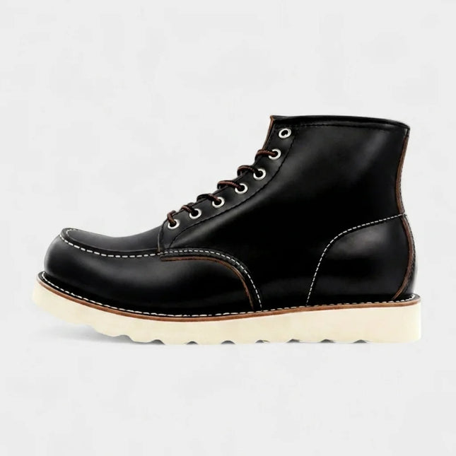 Bottine cuir véritable homme élégante et confortable - Vue 1 - Bottine