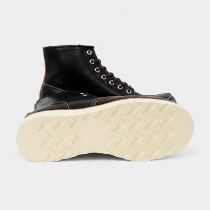 Bottine cuir véritable homme élégante et confortable - Vue 3 - Bottine