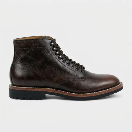 Bottine cuir véritable quotidien élégant homme - Vue 1 - Bottine