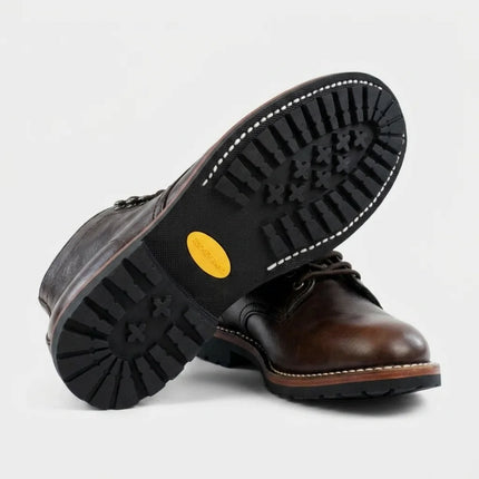 Bottine cuir véritable quotidien élégant homme - Vue 4 - Bottine
