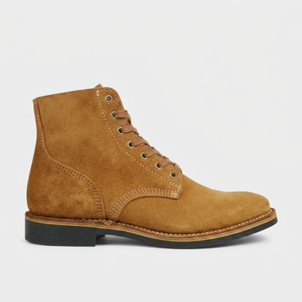 Bottine daim homme style sobre et confortable - Vue 1 - Bottine